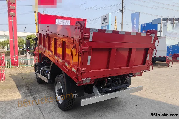 Foton King Kong S1 2.5L Diesel 150hp 4X2(6 wheels) Fast Gear 8-Speed 1092 Rear Axle 3.18m Single Row Dump Truck Exterior (3) | 86Trucks