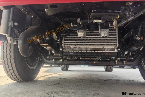 Foton King Kong S1 2.5L Diesel 150hp 4X2(6 wheels) Fast Gear 8-Speed 1092 Rear Axle 3.18m Single Row Dump Truck Chassis (1) | 86Trucks
