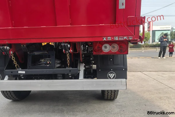 Foton King Kong S1 2.5L Diesel 150hp 4X2(6 wheels) Fast Gear 8-Speed 1092 Rear Axle 3.18m Single Row Dump Truck Body (3) | 86Trucks