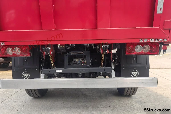 Foton King Kong S1 2.5L Diesel 150hp 4X2(6 wheels) Fast Gear 8-Speed 1092 Rear Axle 3.18m Single Row Dump Truck Body (2) | 86Trucks