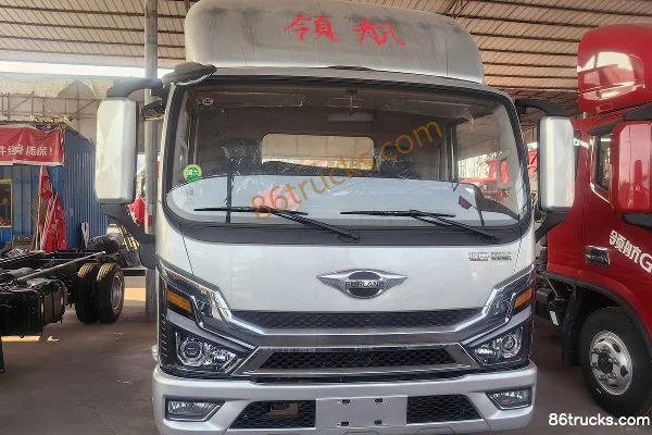 Foton Times Pilot G6 170hp 4X2(6 wheels) 4.14m single-row van cargo truck (China VI) Exterior (3) | 86Trucks