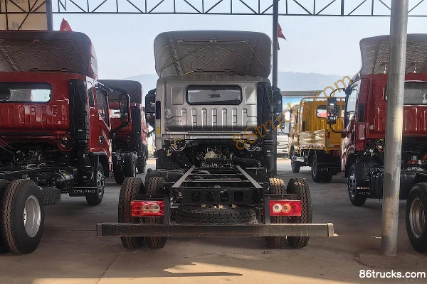 Foton Times Pilot G6 170hp 4X2(6 wheels) 4.14m single-row van cargo truck (China VI) Exterior (2) | 86Trucks