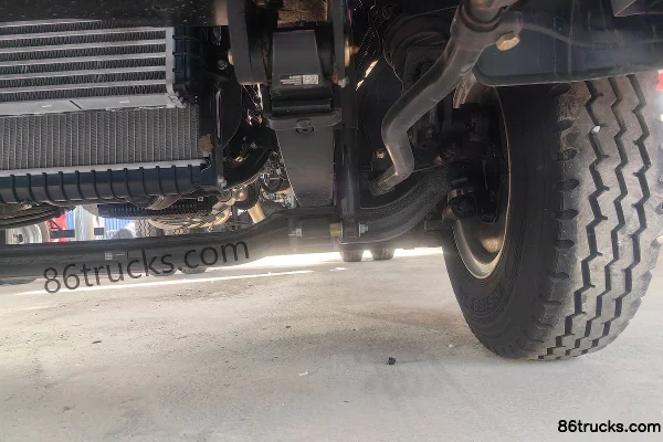 Foton Times Pilot G6 170hp 4X2(6 wheels) 4.14m single-row van cargo truck (China VI) Chassis (2) | 86Trucks