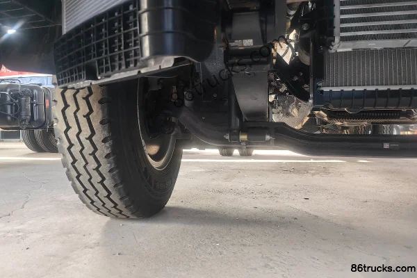 Foton Times Pilot G6 170hp 4X2(6 wheels) 4.14m single-row van cargo truck (China VI) Chassis (1) | 86Trucks