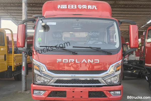 Foton Times Linghang G6 2.7L CNG 190 hp 4X2(6 wheels) WLY 6-speed 4.17m single-row flatbed light truck Exterior (2) | 86Trucks