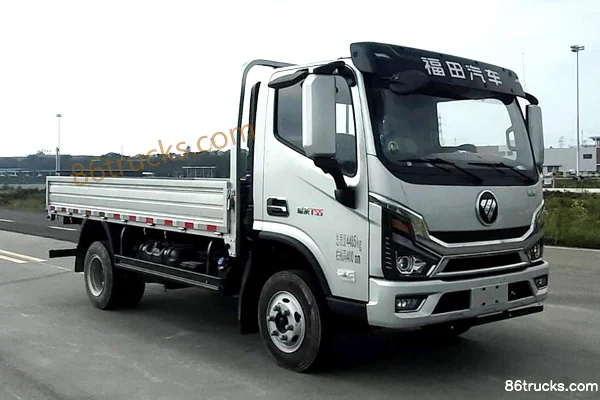 Foton TS5 4.17m Single Row Plug-in Hybrid Flatbed Light Truck Honeycomb Energy 19.04kWh 4X2(6 wheels) Exterior
