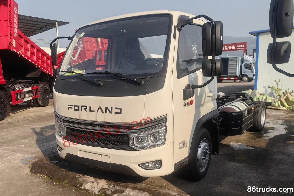 Times Leader S1 2L CNG 127hp 4X2(6 wheels) Dongan 5-Speed 3.85m Single Row Flatbed Light Truck Exterior (2) | 86Trucks