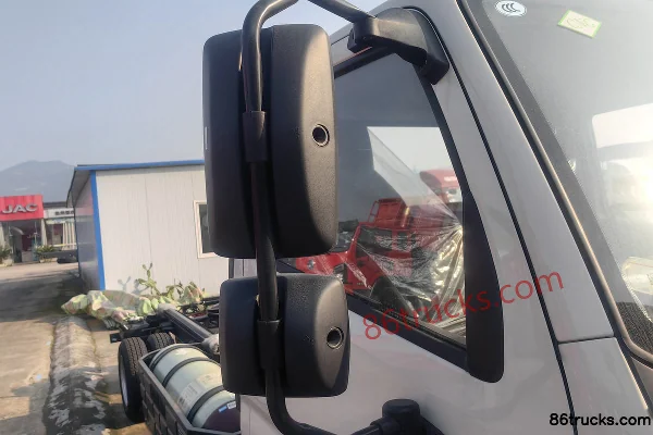 Times Leader S1 2L CNG 127hp 4X2(6 wheels) Dongan 5-Speed 3.85m Single Row Flatbed Light Truck Cab (1) | 86Trucks