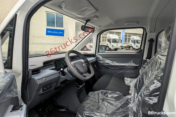 Tuyano Fengjing i9 2025 Smart Edition 6-Seat High Roof Pure Electric Light Bus, Aiyike 51.52kWh Cab (2) | 86Trucks