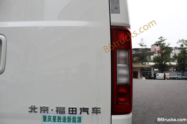 Tuyano Fengjing i9 2025 Smart Edition 2-Seat High Roof Pure Electric Enclosed Cargo Van, Aiyike 51.52kWh Body (2) | 86Trucks