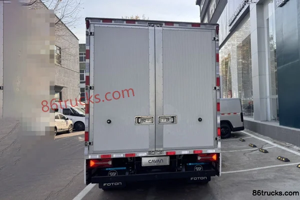 Foton Letu Air Brake 4.2m Single Row Electric Van Light Truck 4X2(6 wheels) Exterior (2) | 86Trucks