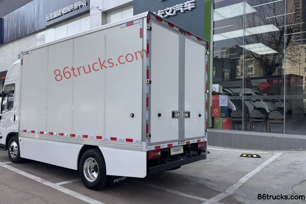 Foton Letu Air Brake 4.2m Single Row Electric Van Light Truck 4X2(6 wheels) Body (2) | 86Trucks