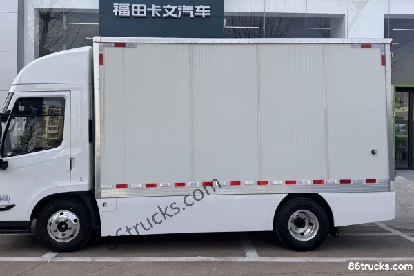 Foton Letu Air Brake 4.2m Single Row Electric Van Light Truck 4X2(6 wheels) Body (1) | 86Trucks