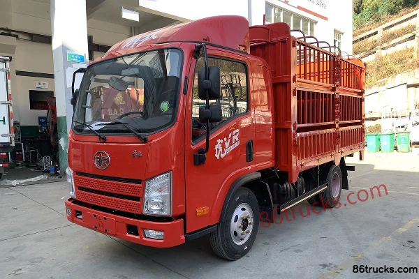 FAW Jiefang Hu VR 122 hp 4X2(6 wheels) 3.7m single-row stake truck (China VI) Exterior (2) | 86Trucks