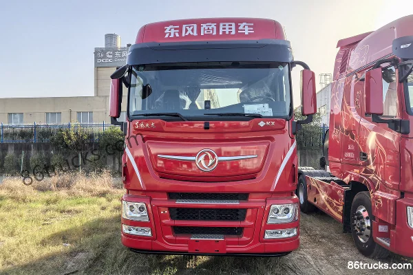 Dongfeng Commercial Vehicle Tianlong Flagship KX Rongyao Edition 580 ch 6X4(10 roues) Tracteur routier LNG automatique (ralentisseur hydraul