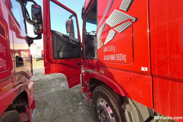 Dongfeng Commercial Vehicle Tianlong Flagship KX Rongyao Edition 580 ch 6X4(10 roues) Tracteur routier LNG automatique (ralentisseur hydraul
