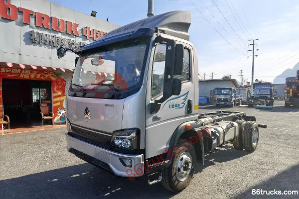 Sinotruk HOWO Hanjiang 190hp 4X2(6 wheels) 5.15m single-row cage cargo truck(10-speed) Exterior (3) | 86Trucks