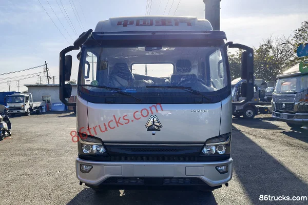 Sinotruk HOWO Hanjiang 190hp 4X2(6 wheels) 5.15m single-row cage cargo truck(10-speed) Exterior (2) | 86Trucks