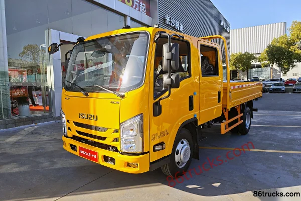 Jiangxi Isuzu Yifang EC7 116 hp 4X2(6 wheels) 4.17m single-row flatbed light truck (China VI) Exterior (3) | 86Trucks