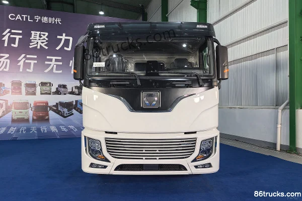 XCMG Hanfeng XG2 6X4(10 roues) tracteur routier électrique pur CATL 400 kWh Extérieur (2) | 86Trucks