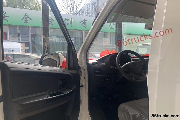 Ankai Ruixing EM80 2025 New Generation Cargo Comfort 6-Seat Pure Electric Side-Opening Doors Light Bus CATL 41.86kWh Cab (1) | 86Trucks