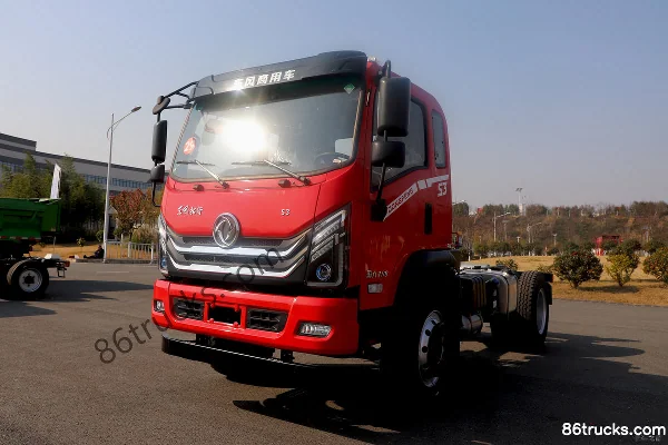 Dongfeng Tuoxing S3 3L Diesel 180 hp 4X2(6 wheels) Fast Gear 10-speed 3.8m Half-row Dump Truck Exterior (3) | 86Trucks