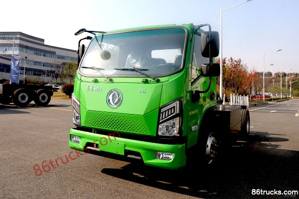 Dongfeng Tuoxing S3L 4X2(6 wheels) Single Row Pure Electric Dump Truck CATL 155kWh Exterior (3) | 86Trucks