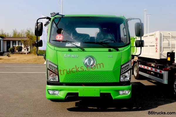 Dongfeng Tuoxing S3L 4X2(6 wheels) Single Row Pure Electric Dump Truck CATL 155kWh Exterior (2) | 86Trucks