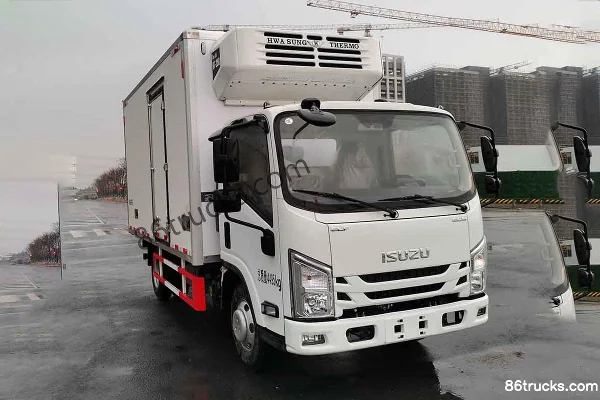 Xinfeikuai châssis Jiangxi Isuzu 170 ch 4X2(6 roues) camion frigorifique 4,05 m Extérieur