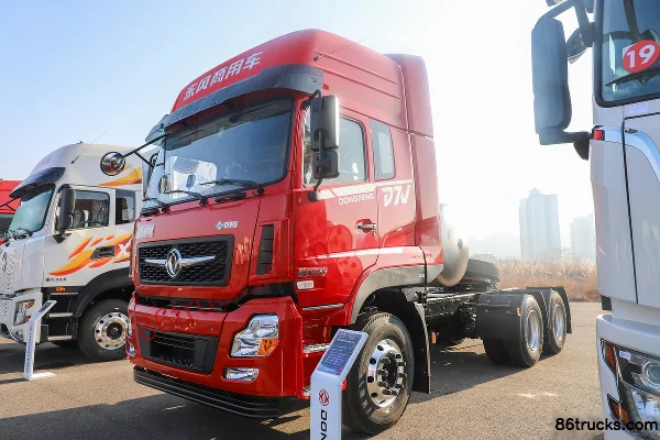 Dongfeng Changxing D7V 13.6L LNG 530hp 6X4(10 wheels) Fast Gear 12-Speed Tractor Truck Exterior (3) | 86Trucks