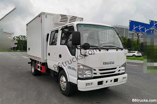 Xinfeikuai Qingling Isuzu châssis 120 ch 4X2(6 roues) 3,15 m camion frigorifique Extérieur