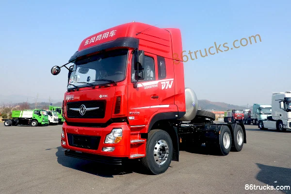 Dongfeng Changxing D7V 480hp 6X4(10 wheels) LNG tractor truck (Weichai)(1000L) Exterior (3) | 86Trucks