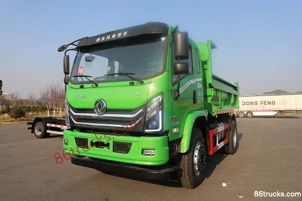 Dongfeng Tuoxing S3 PLUS 4.3L Diesel 220 hp 4X2(6 wheels) Fast Gear 10-speed 3.9m Cab-over Dump Truck Exterior (3) | 86Trucks