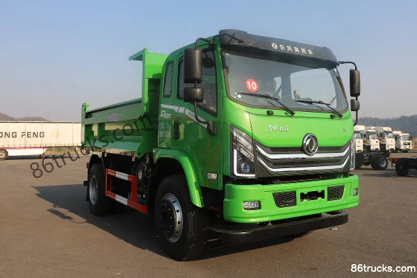 Dongfeng Tuoxing S3 PLUS 4.3L Diesel 220 hp 4X2(6 wheels) Fast Gear 10-speed 3.9m Cab-over Dump Truck Exterior