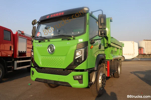 Dongfeng Tuoxing X1 4X2(6 wheels) Single Row Electric Dump Truck CATL 180.87kWh Exterior (3) | 86Trucks