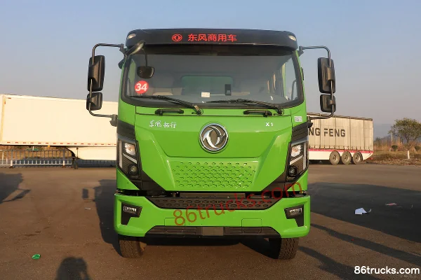 Dongfeng Tuoxing X1 4X2(6 wheels) Single Row Electric Dump Truck CATL 180.87kWh Exterior (2) | 86Trucks