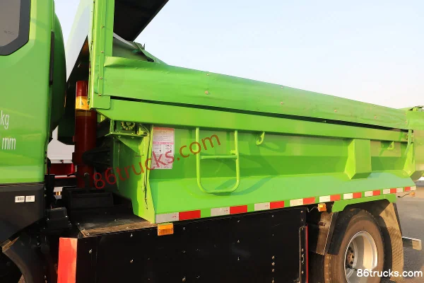 Dongfeng Tuoxing X1 4X2(6 wheels) Single Row Electric Dump Truck CATL 180.87kWh Body (3) | 86Trucks