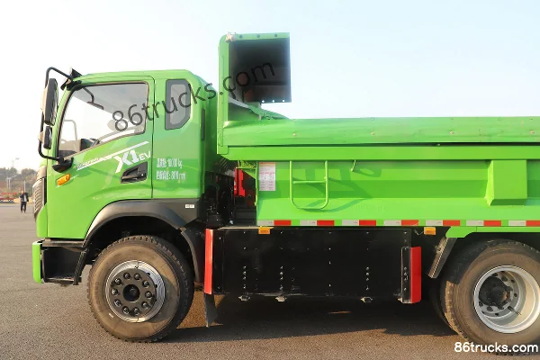 Dongfeng Tuoxing X1 4X2(6 wheels) Single Row Electric Dump Truck CATL 180.87kWh Body (1) | 86Trucks