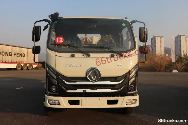 Dongfeng Tuoxing S1 4X2(6 wheels) Single Row Electric Dump Truck CATL 98kWh Exterior (2) | 86Trucks