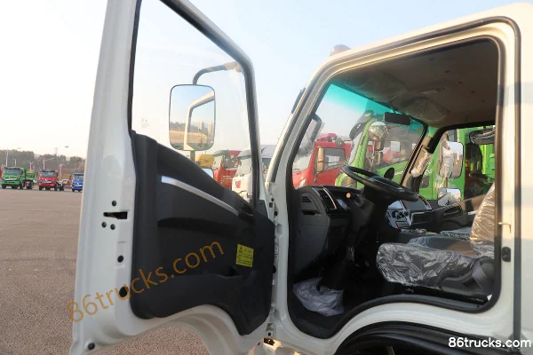 Dongfeng Tuoxing S1 4X2(6 wheels) Single Row Electric Dump Truck CATL 98kWh Cab (1) | 86Trucks