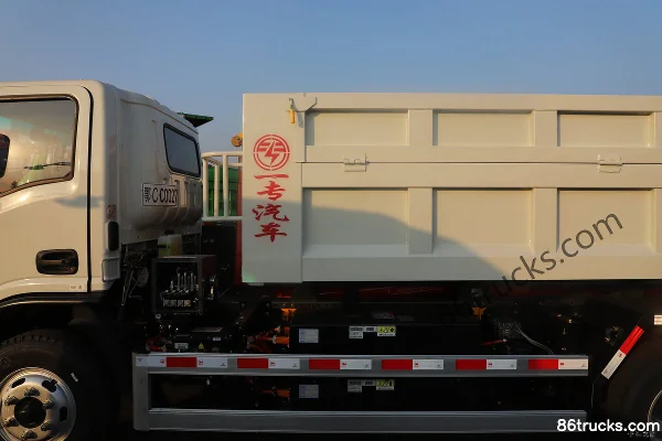 Dongfeng Tuoxing S1 4X2(6 wheels) Single Row Electric Dump Truck CATL 98kWh Body (2) | 86Trucks