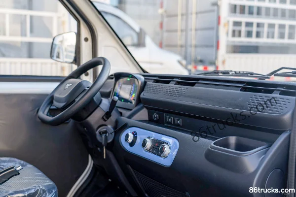 Leichi Ren T10 Pro 2026 Model Fendou Edition 2.5m Single Row Pure Electric Van Mini Truck Kechuang Guochuang 16.6kWh 4X2(6 wheels) Cab (2)