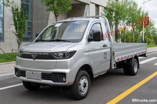 Leichi T30 Plus 2026 Model Comfort Edition 3.8m Single Row Pure Electric Flatbed Mini Truck EVE 65.66kWh 4X2(6 wheels) Exterior (3) | 86Truc