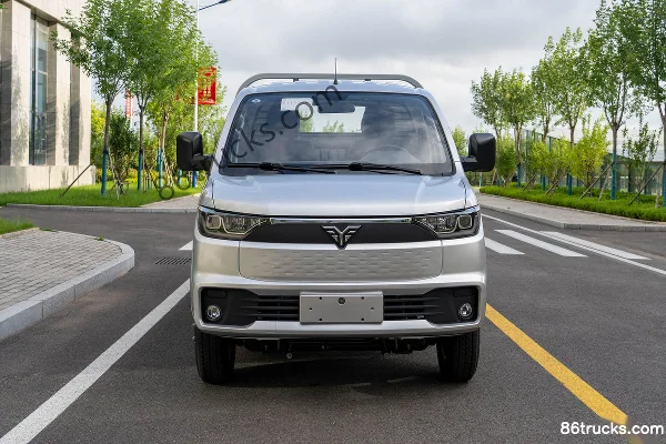 Leichi T30 Plus 2026 Model Comfort Edition 3.8m Single Row Pure Electric Flatbed Mini Truck EVE 65.66kWh 4X2(6 wheels) Exterior (2) | 86Truc