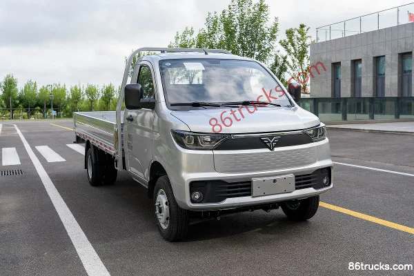 Leichi T30 Plus 2026 Model Comfort Edition 3.8m Single Row Pure Electric Flatbed Mini Truck EVE 65.66kWh 4X2(6 wheels) E