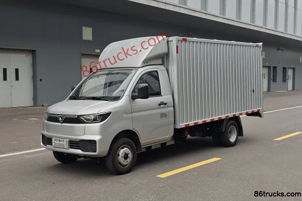 Leichi T30 Plus 2026 Comfort Edition 3.8m Single Row Pure Electric Van Mini Truck EVE 65.66kWh 4X2(6 wheels) Exterior