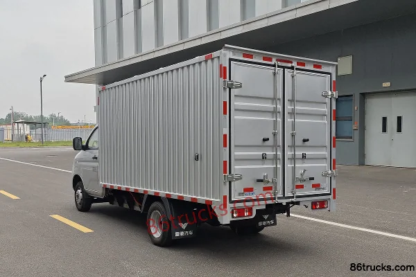 Leichi T30 Plus 2026 Comfort Edition 3.8m Single Row Pure Electric Van Mini Truck EVE 65.66kWh 4X2(6 wheels) Exterior (3) | 86Trucks