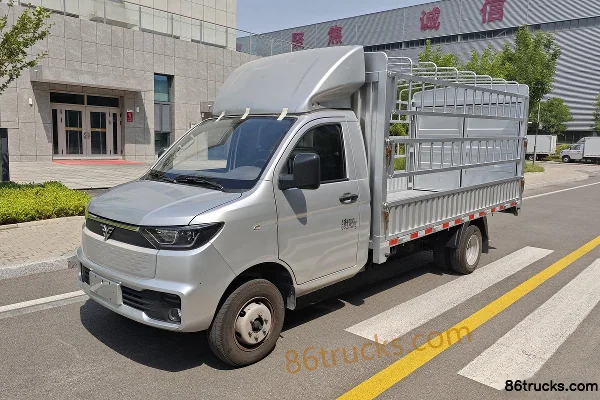 Leichi T30 Plus 2026 Comfort Edition 3.8m Single Row Pure Electric Cage-Style Mini Truck EVE 65.66kWh 4X2(6 wheels) Exterior (3) | 86Trucks