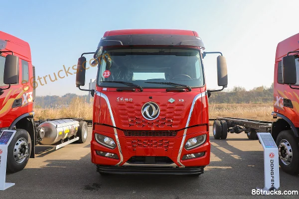 Dongfeng Changxing X3 6,7 L CNG 260 ch 4X2(6 roues) Fast Gear 8 vitesses camion porteur Extérieur (2) | 86Trucks