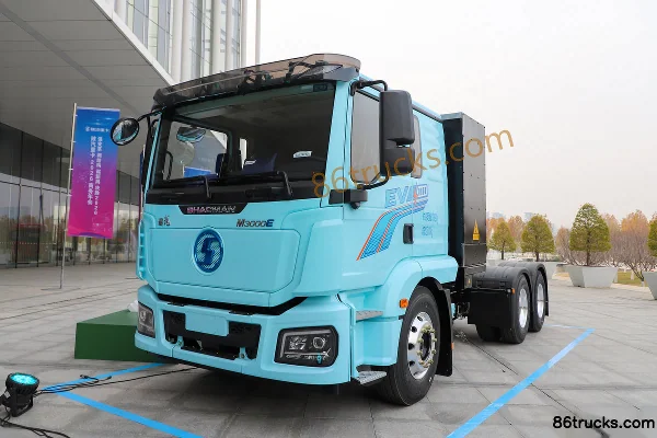 SHACMAN Delong New M3000 Lightweight Version 6X4(10 wheels) Electric Tractor Truck CATL 400.61kWh Exterior (3) | 86Trucks